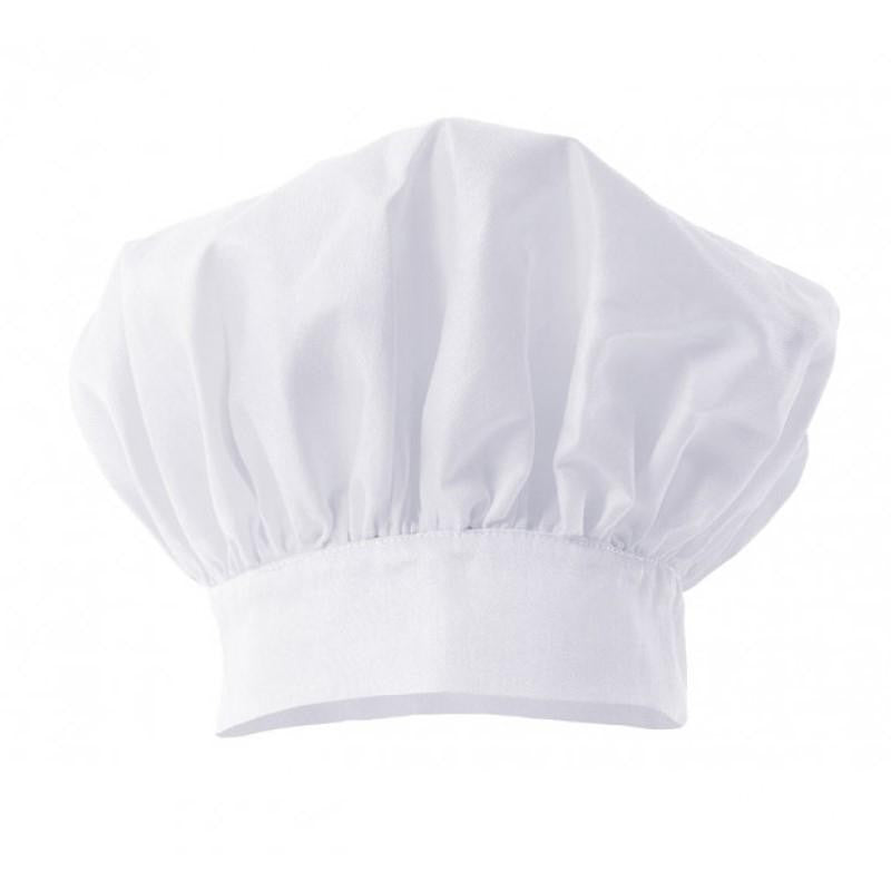 Gorro de cocina francés Velilla 404001 vista lateral - Vetonek