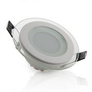 Foco Downlight LED 6W 600Lm 6000ºK Circular Cristal Ø95mm — Vetonek