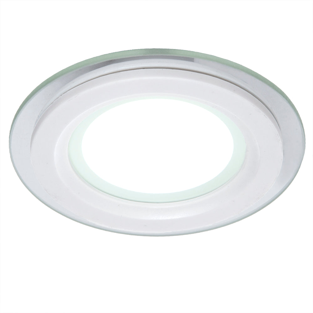 Foco Downlight LED 6W 600Lm 6000ºK Circular Cristal Ø95mm — Vetonek (2)