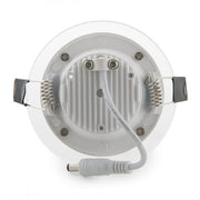 Foco Downlight LED 6W 600Lm 6000ºK Circular Cristal Ø95mm — Vetonek (4)