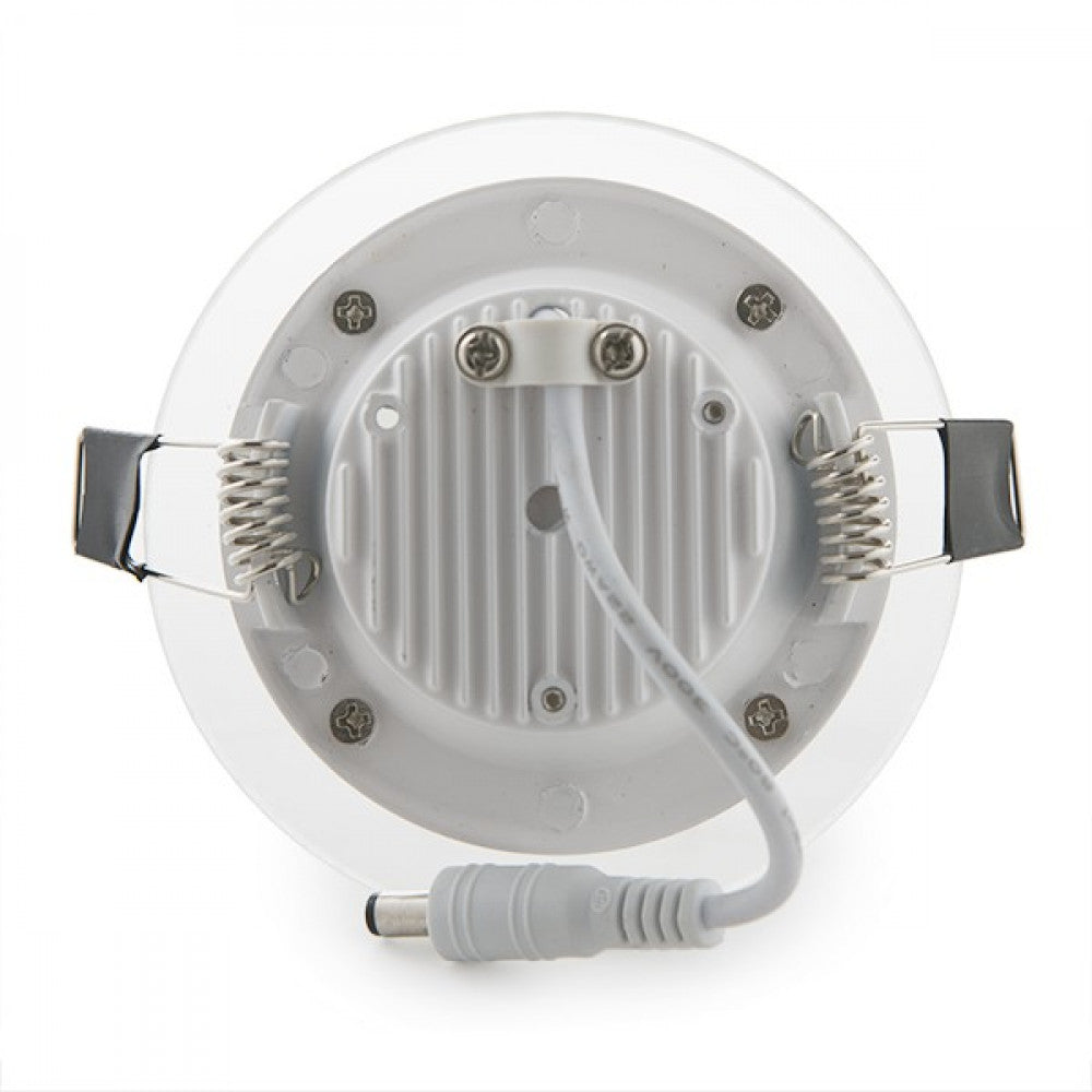 Foco Downlight LED 6W 600Lm 6000ºK Circular Cristal Ø95mm — Vetonek (4)