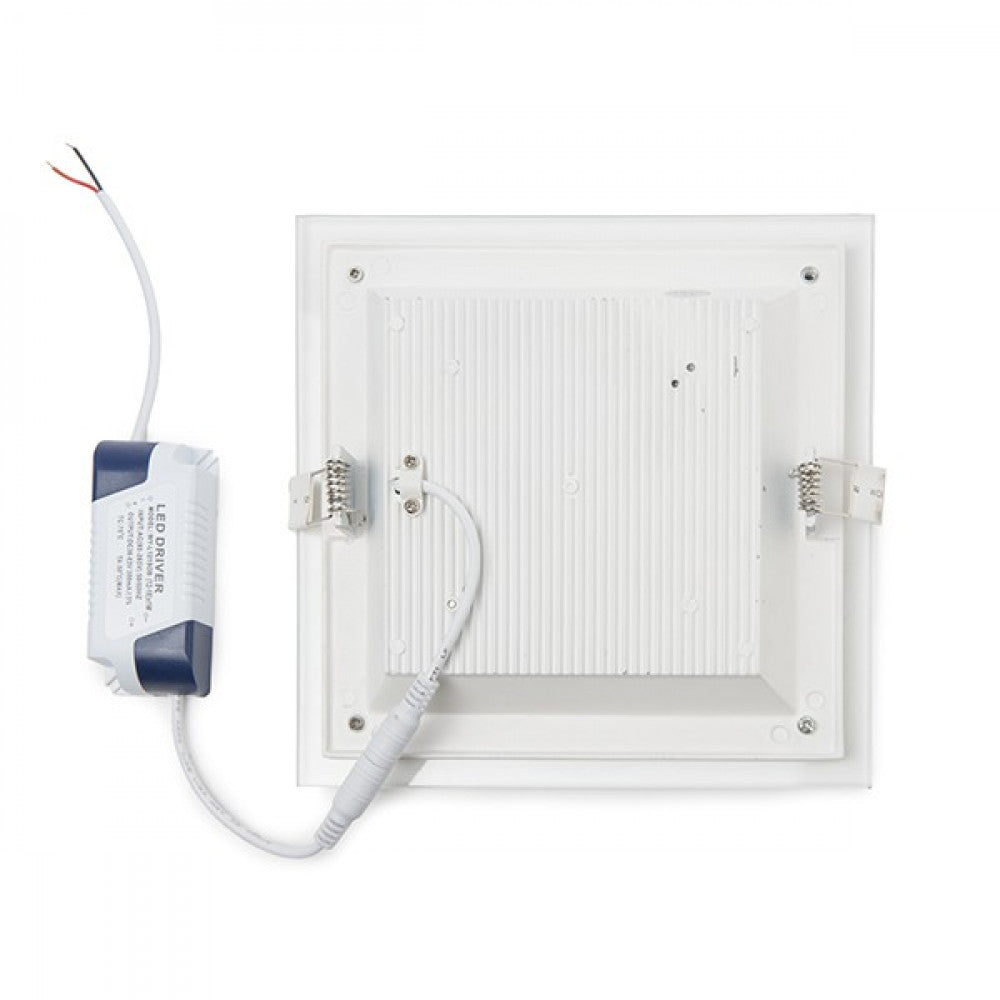 Foco Downlight LED 15W 1500Lm 6000ºK Cuadrado Cristal — Vetonek (4)
