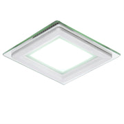 Foco Downlight LED 6W 600Lm 6000ºK Cuadrado Cristal — Vetonek (2)