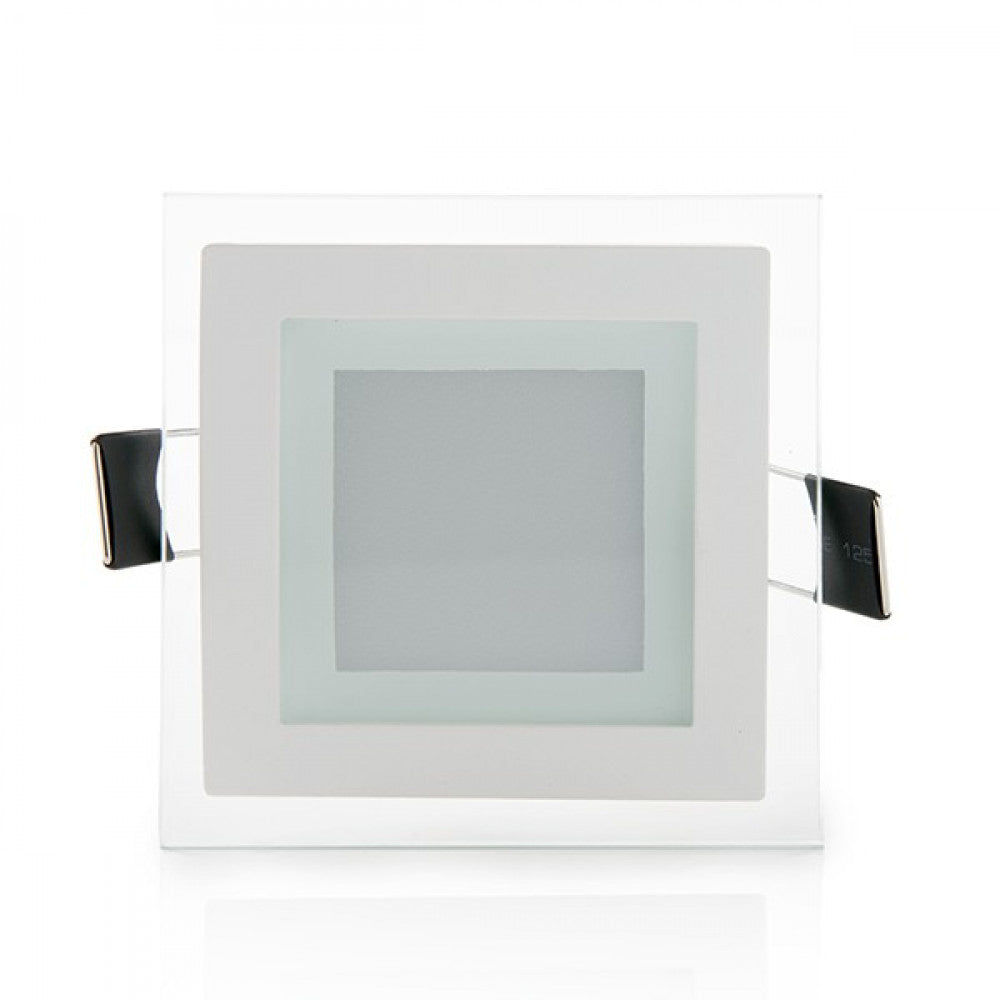 Foco Downlight LED 6W 600Lm 6000ºK Cuadrado Cristal — Vetonek (3)