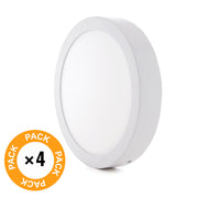 Pack 4 Plafones LED 12W 930Lm 6000ºK Superficie — Vetonek (2)