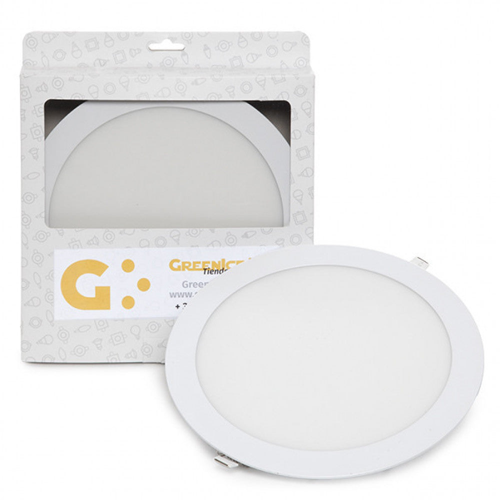 Placa LED 20W 1600Lm 6000ºK Circular Estuche Personalizado — Vetonek
