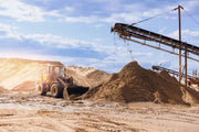 comprar arena fina para construccion con transporte grua plataforma