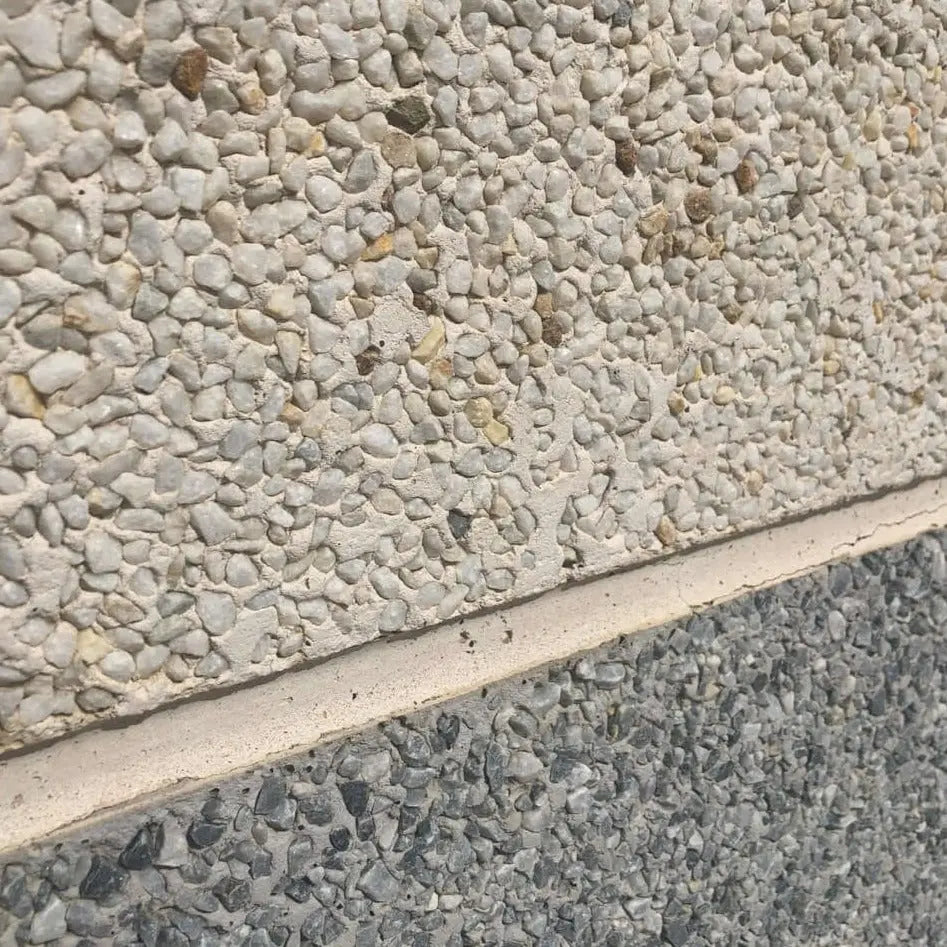 Árido proyectado mortero monocapa para fachadas - Vetonek