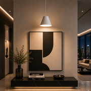 Lámpara Colgante Estilo Nórdico "Sinker S" Hay Blanco LED 10,5W 810Lm Blanco Cálido — Vetonek