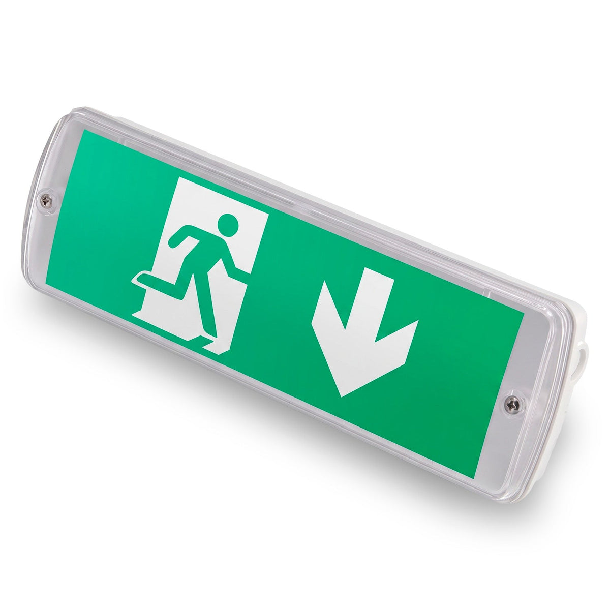 Pictograma para Emergencia Flecha Abajo — Vetonek