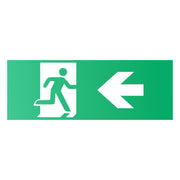 Pictograma para Emergencia Flecha Izquierda — Vetonek (2)