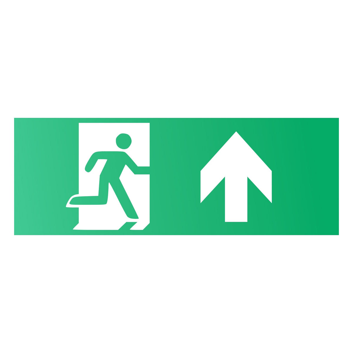 Pictograma para Emergencia Flecha Arriba — Vetonek (2)