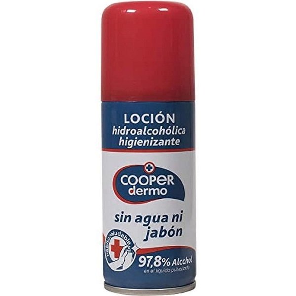 Lotion hydroalcoolique sans eau ni savon Cooper Dermo 100 ml Vetonek