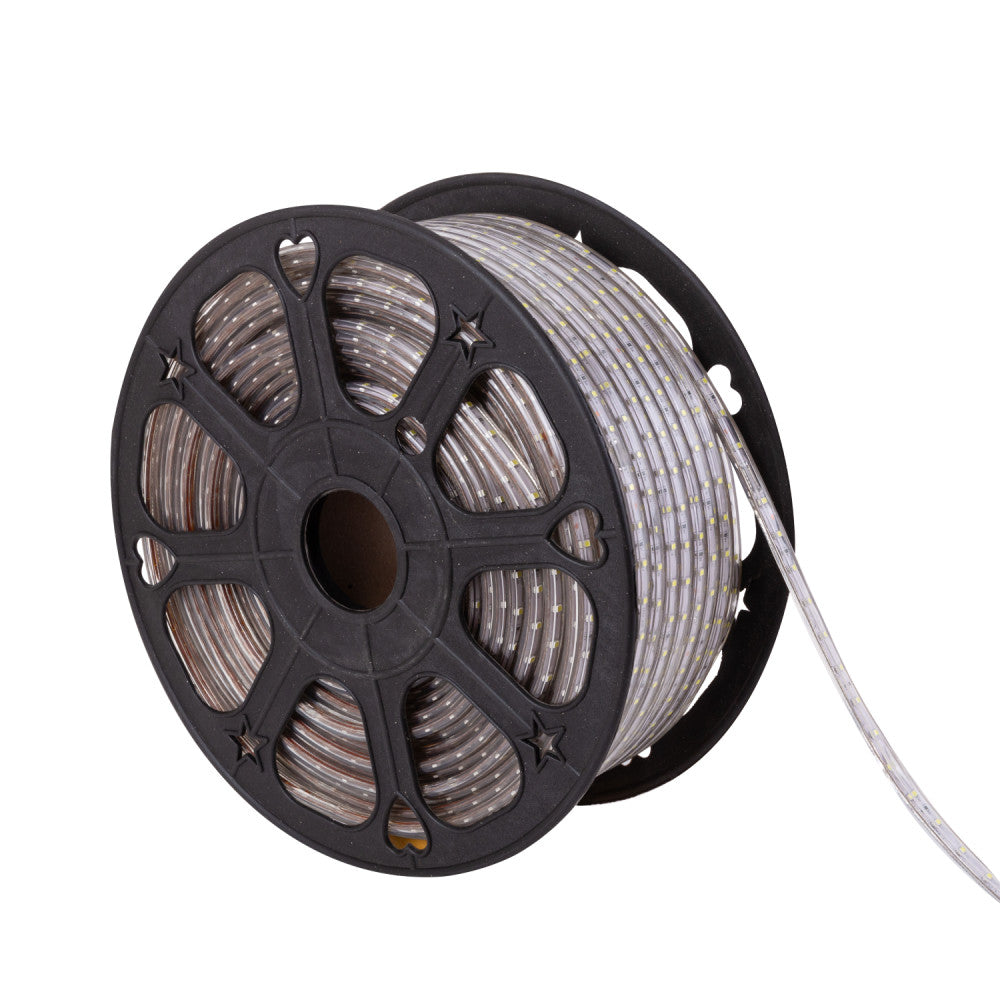 Tira de 60 LEDs/M 480W 24.000Lm 6000ºK SMD3528 220VAC IP65 x100M — Vetonek