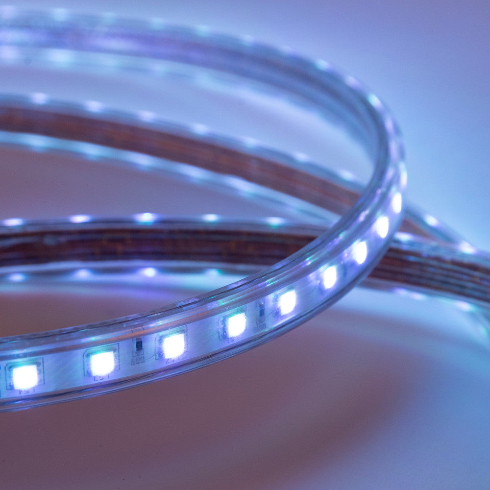 Tira de 60 LEDs/M 10W SMD5050 220VAC IP65 RGB x1M — Vetonek (3)
