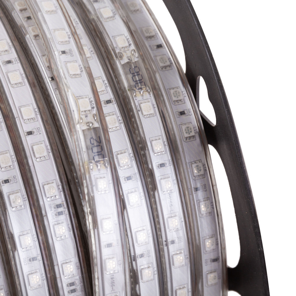 Tira de 60 LEDs/M 10W SMD5050 220VAC IP65 RGB x1M — Vetonek (4)
