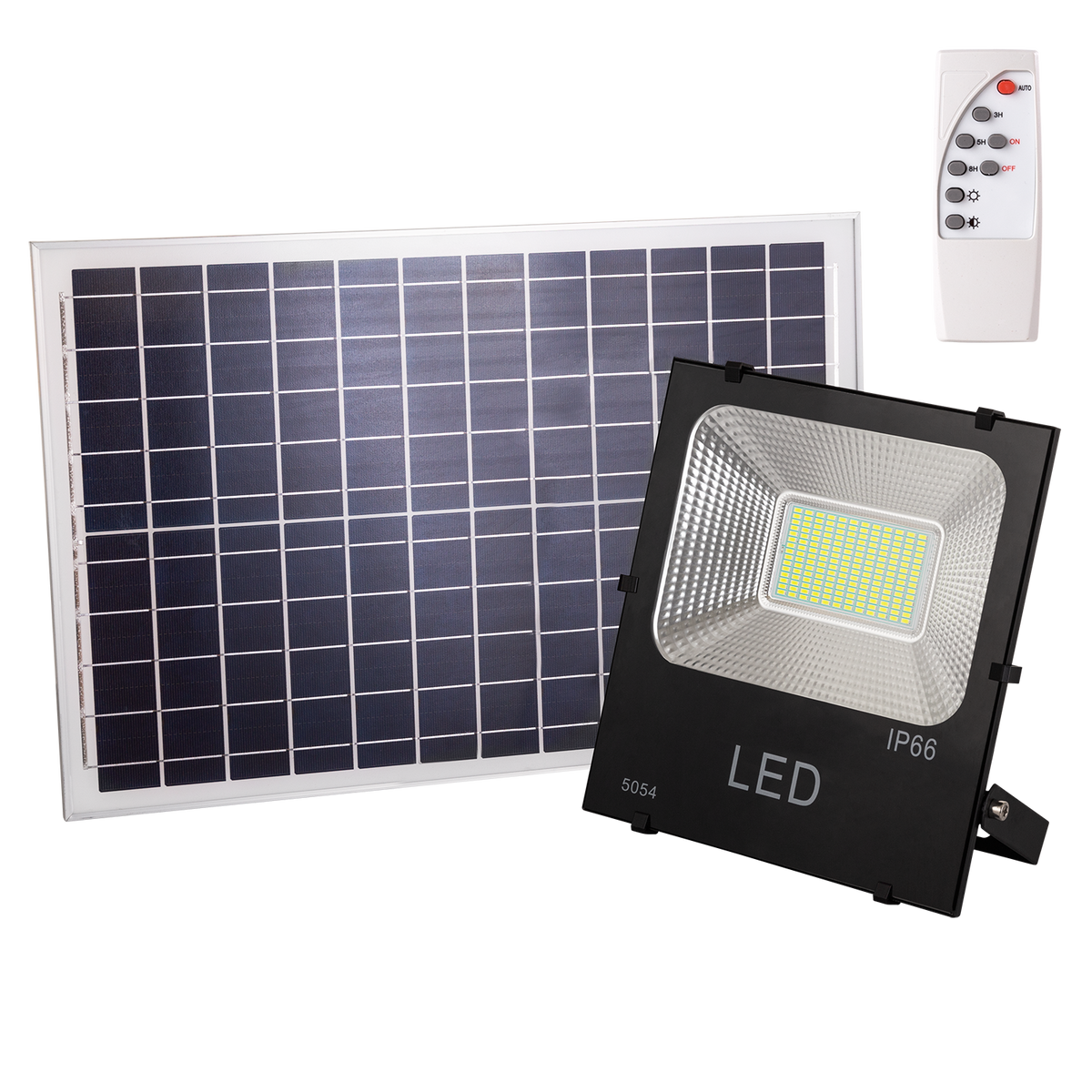 Proyector LED 6000ºK Solar Sensor + Control Remoto Panel — Vetonek