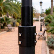 Adaptador Columnas Farola 80mm a 60mm - Gris — Vetonek (5)