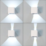Aplique LED Exterior 2x5W 100Lm/W IP65 Blanco 4000K — Vetonek (2)