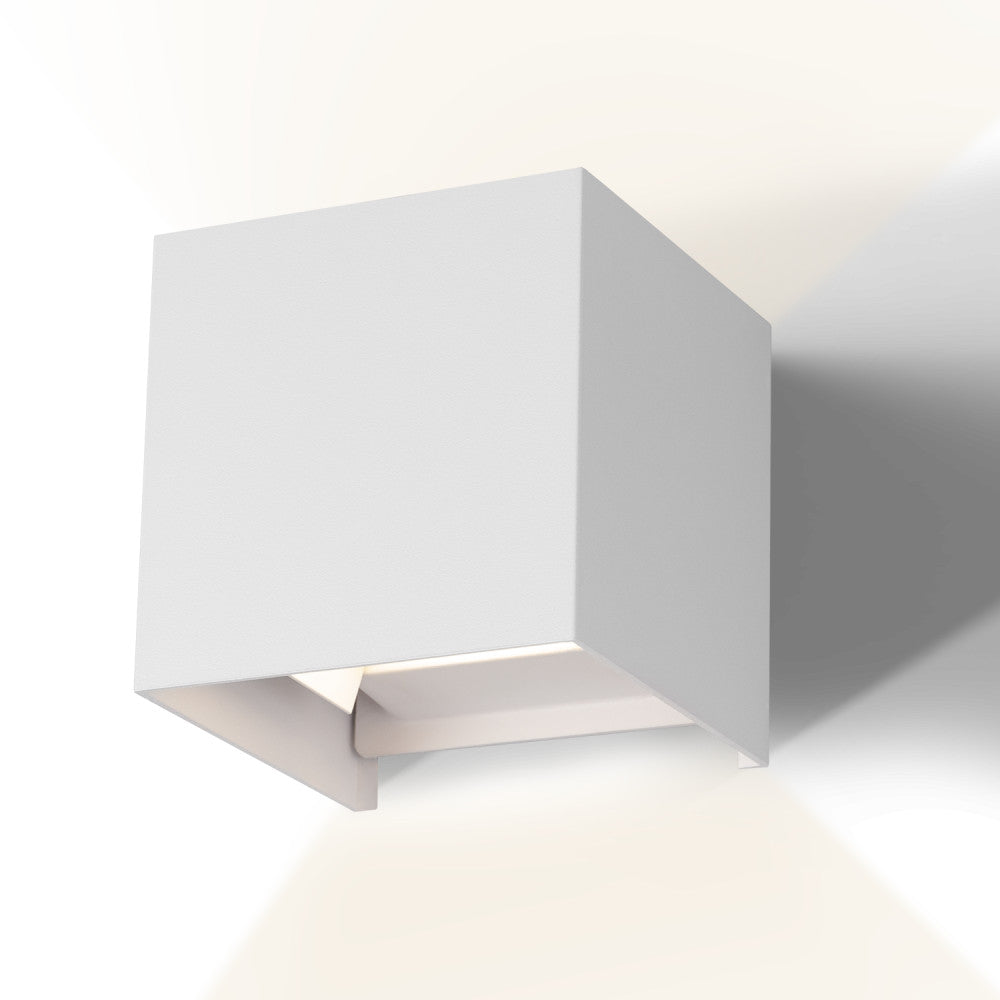Aplique LED Exterior 2x5W 100Lm/W IP65 Blanco 4000K — Vetonek (3)