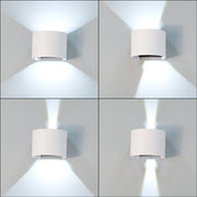 Aplique LED Exterior 2x5W 100Lm/W IP65 Blanco 4000K — Vetonek (2)