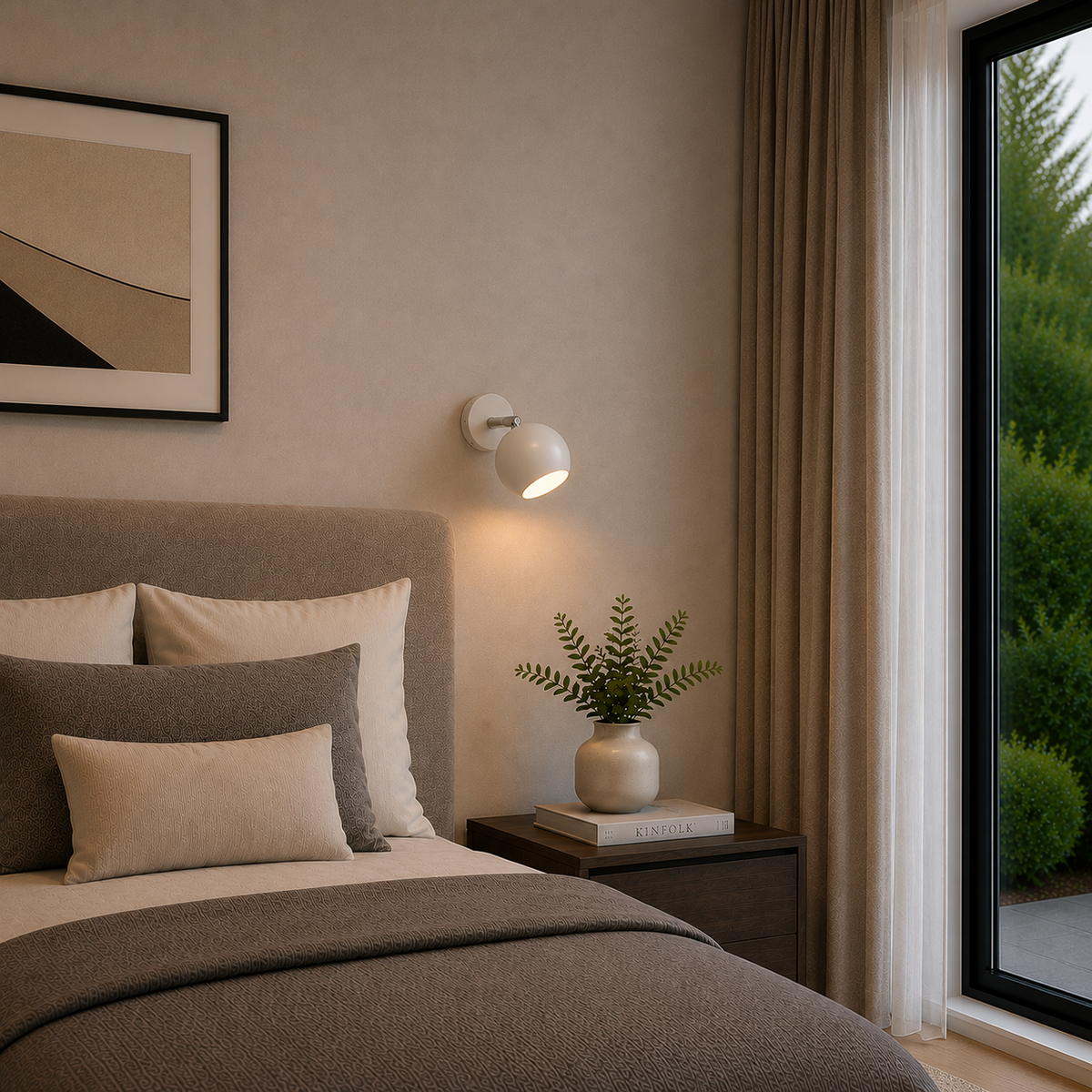Aplique de Pared 1xGU10 (Sin Lámpara) Emersyn — Vetonek