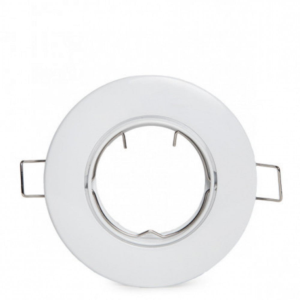 Aro Foco Downlight Basculante Circular Aluminio Blanco 93mm Estuche Personalizado — Vetonek (2)