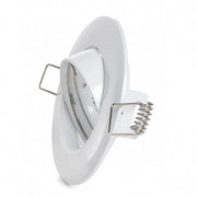 Aro Foco Downlight Basculante Circular Aluminio Blanco 93mm Estuche Personalizado — Vetonek (4)