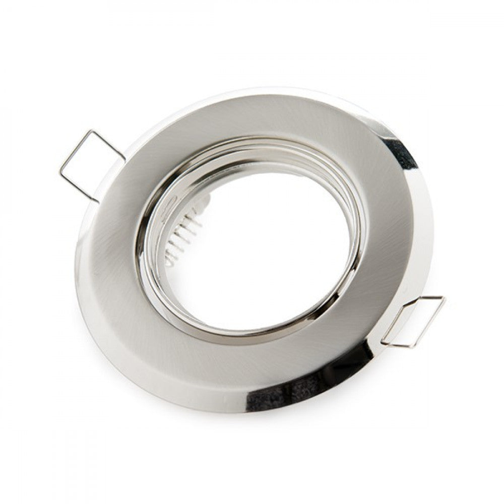 Aro Foco Downlight Circular Basculante Acero 92M — Vetonek (3)