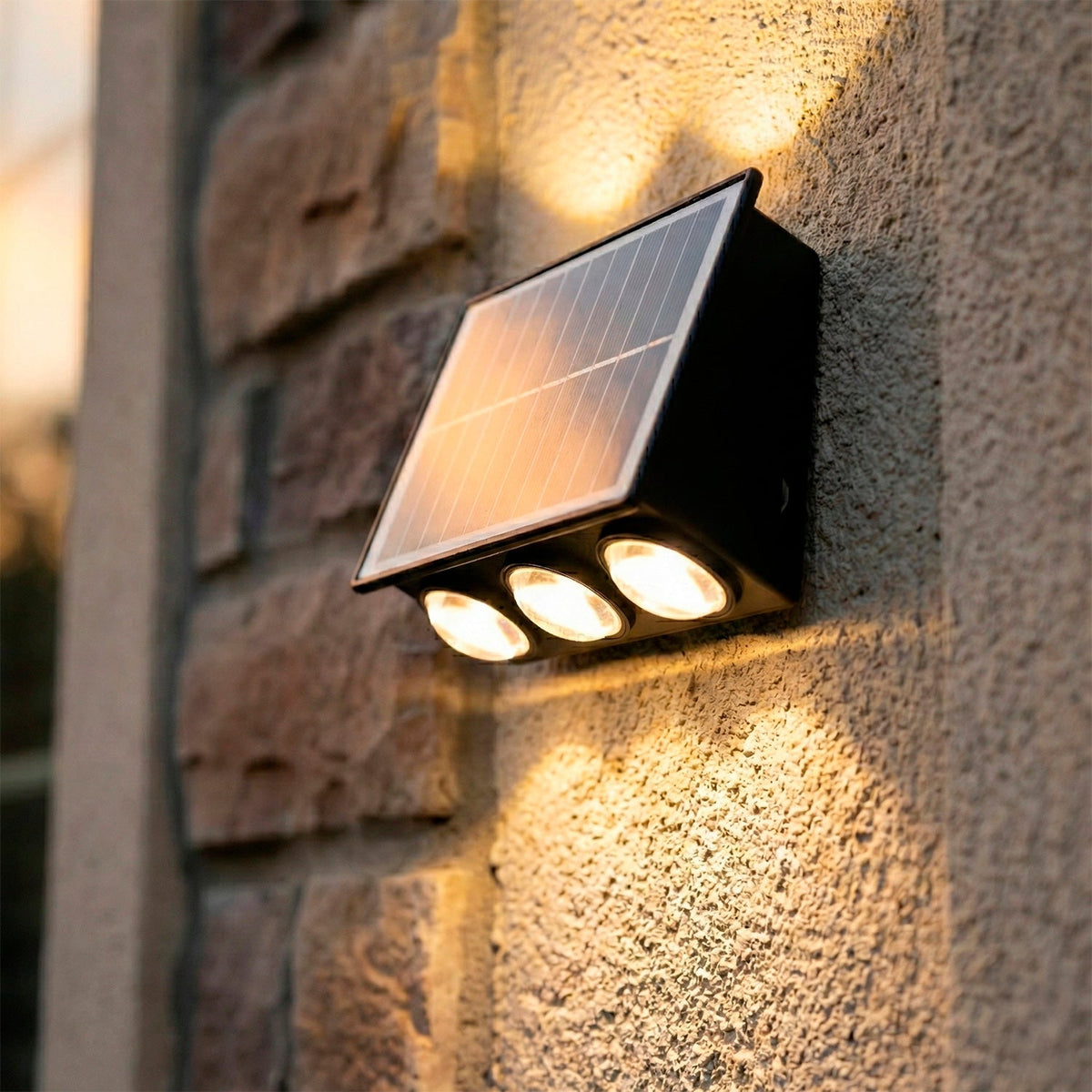 Aplique LED Solar Panel 3.0W Batería 3,7V IP65 — Vetonek