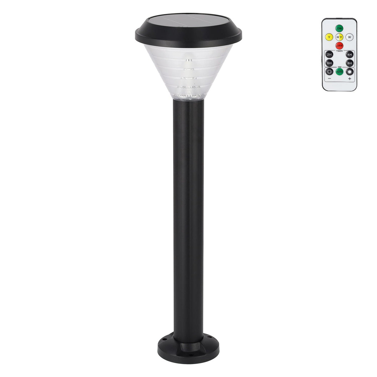 Baliza LED Solar "Nukus" 3000ºK Panel: 6V/3W Batería: 3,7V/4000MaH — Vetonek (2)