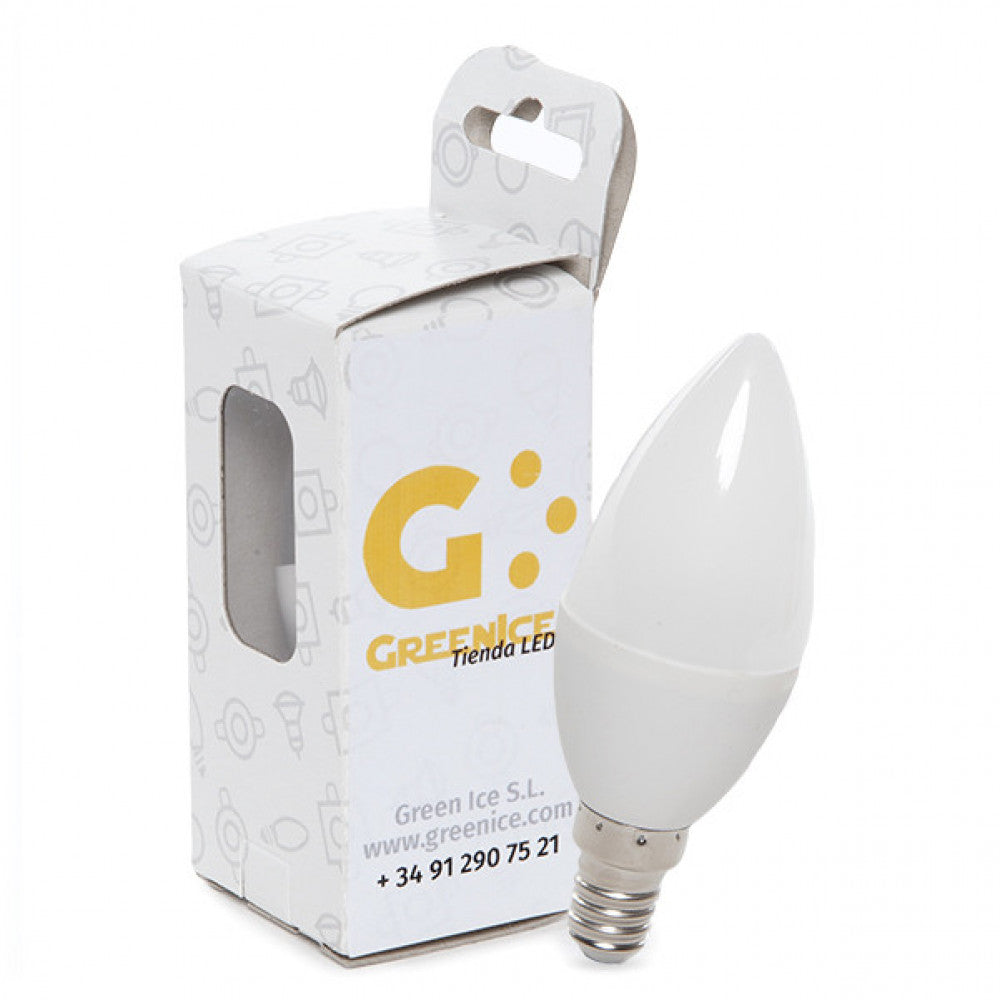 Bombilla LED E14 5W 410Lm 6000ºK Estuche Personalizado — Vetonek