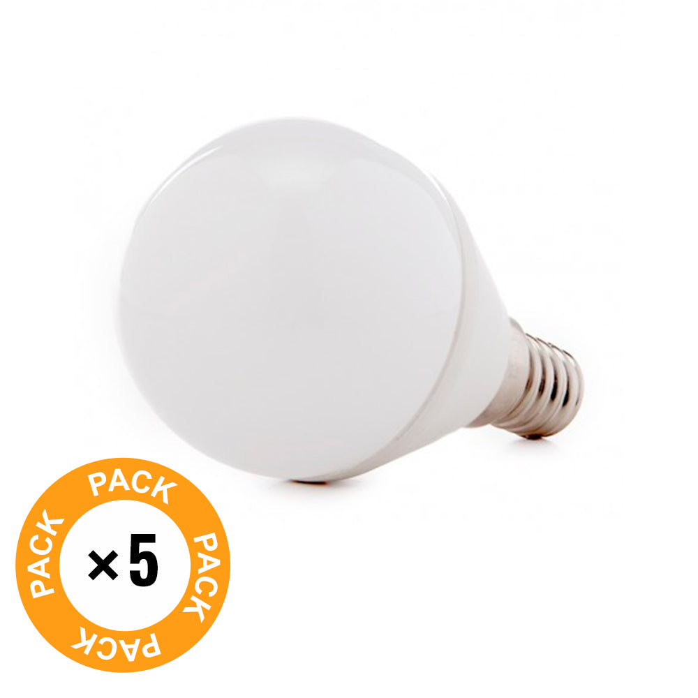 Pack 5 Bombillas LED E14 7W 500Lm 6000ºK — Vetonek (2)