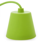 Portalámparas E27 Cable - Rosetón - Color Verde — Vetonek (2)