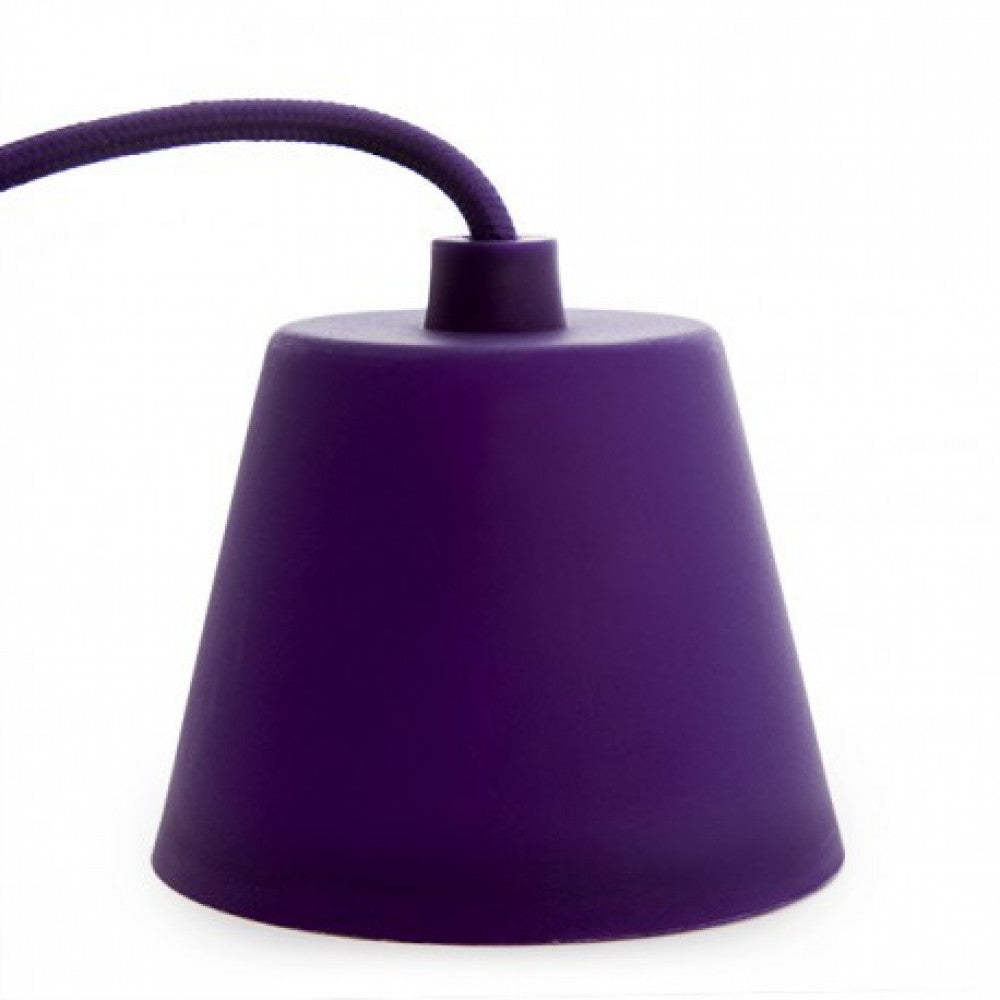 Portalámparas E27 Morado — Vetonek (2)