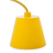 Portalámparas E27 Cable - Rosetón - Color Amarillo — Vetonek (2)