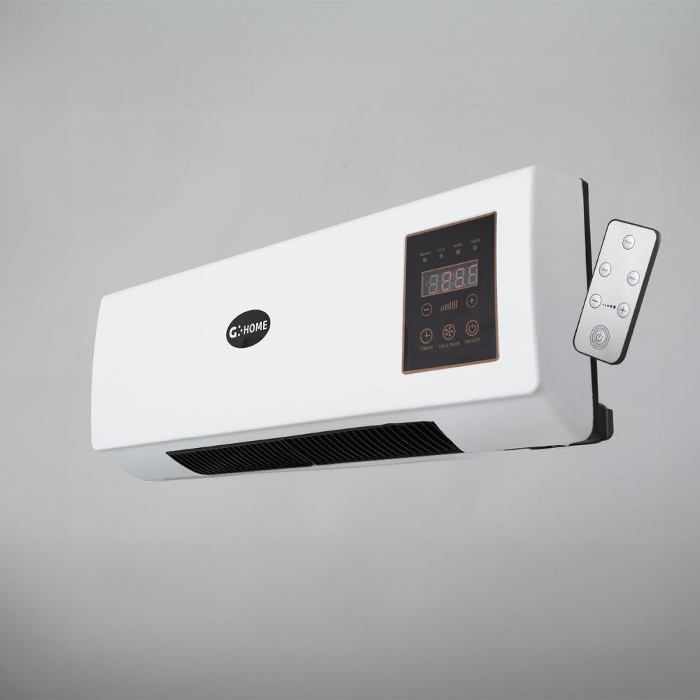 Calefactor PTC + Ventilador 1500W Control Remoto Blanco — Vetonek (4)