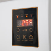 Calefactor PTC + Ventilador 1500W Control Remoto Blanco — Vetonek (5)