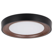 Plafón LED Decorativo CCT 3000-6000ºK (Tonalidad Luz Regulable) Control Remoto Acabado Negro — Vetonek (3)