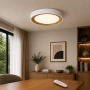 Plafón LED Decorativo CCT 3000-6000ºK (Tonalidad Luz Regulable) Control Remoto Acabado Blanco — Vetonek (7)