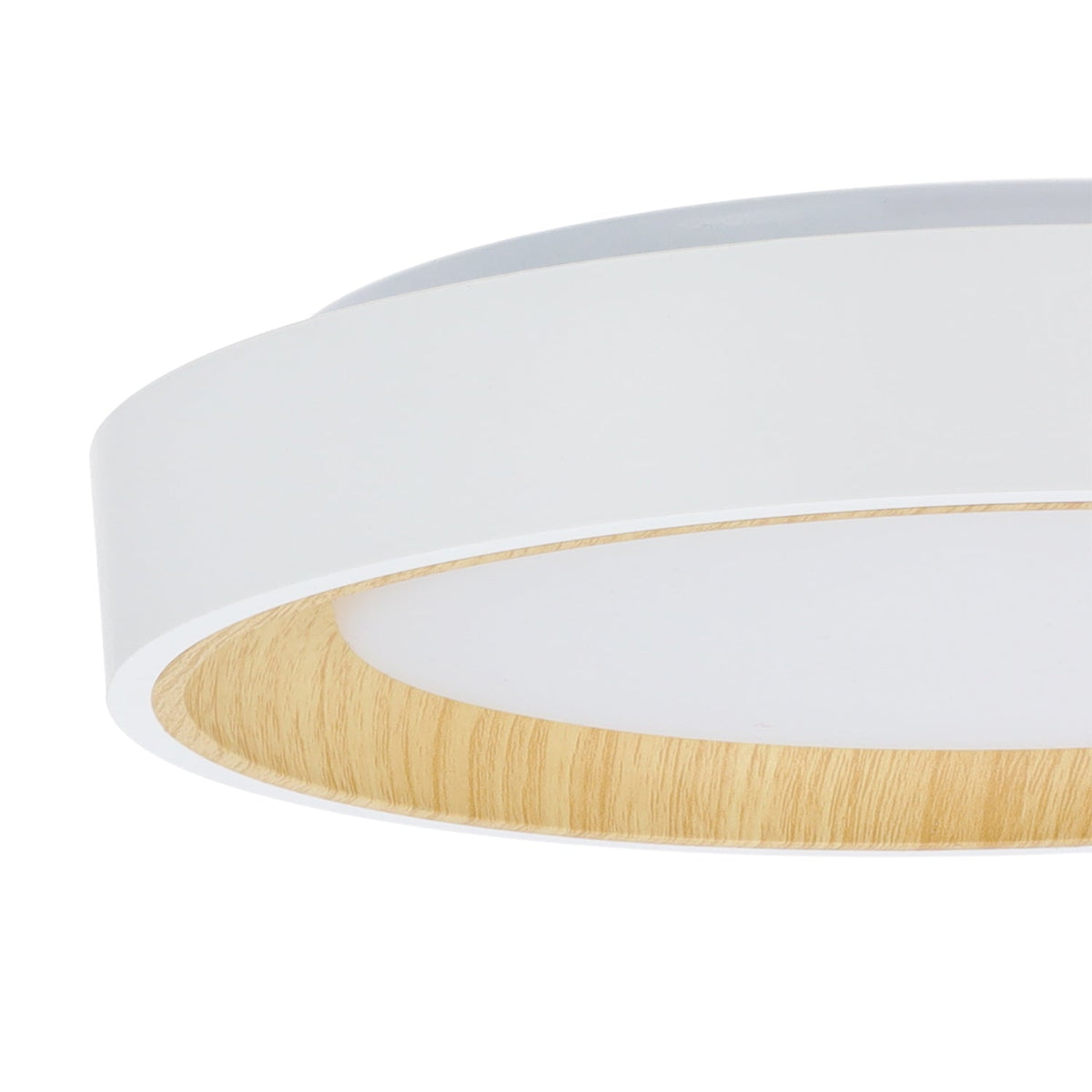 Plafón LED Decorativo CCT 3000-6000ºK (Tonalidad Luz Regulable) Control Remoto Acabado Blanco — Vetonek (10)
