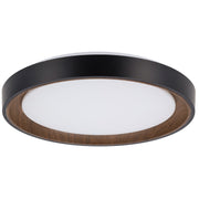 Plafón LED Decorativo CCT 3000-6000ºK (Tonalidad Luz Regulable) Control Remoto Acabado Negro — Vetonek (7)