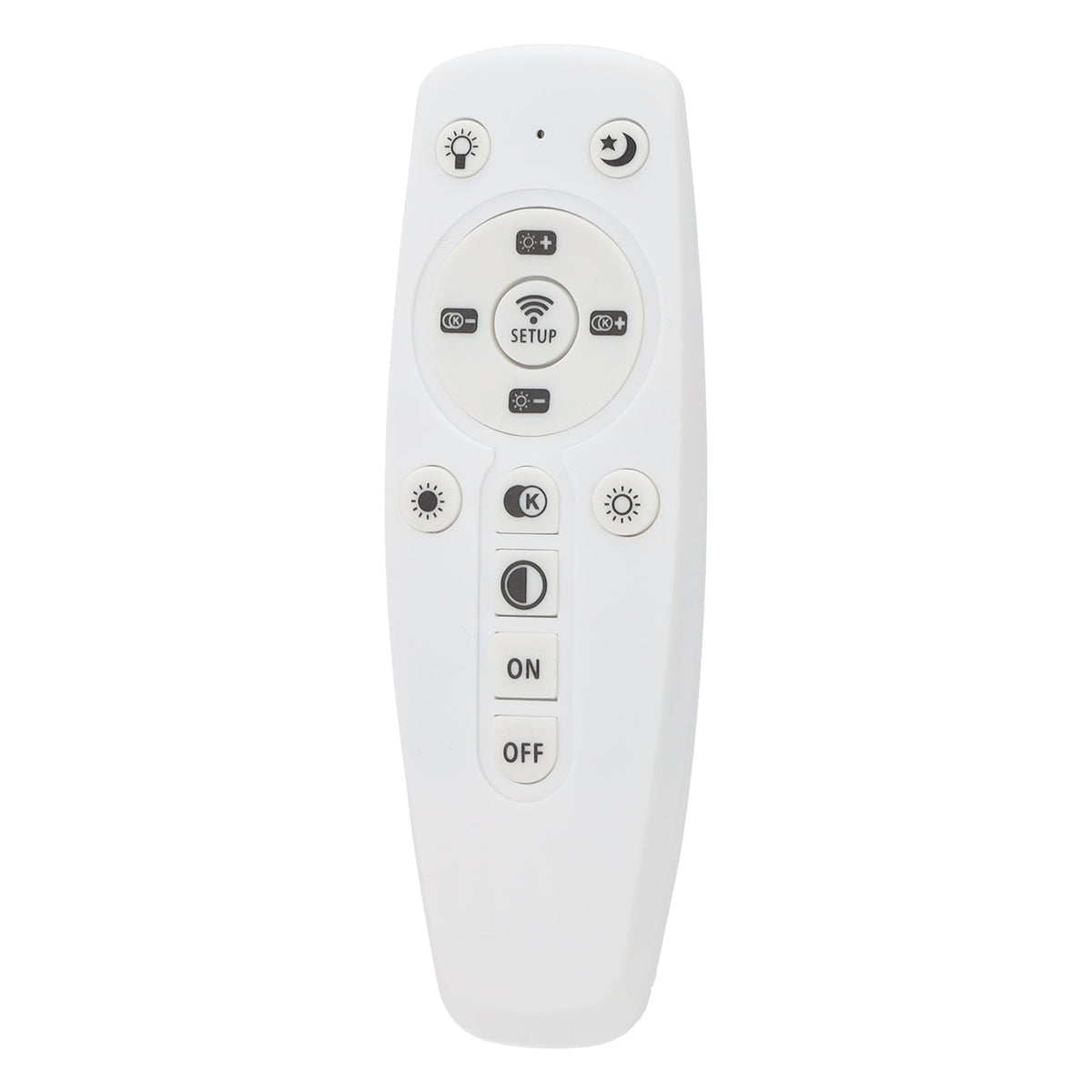 Plafón LED Decorativo CCT 3000-6000ºK (Tonalidad Luz Regulable) Control Remoto Acabado Blanco — Vetonek (12)