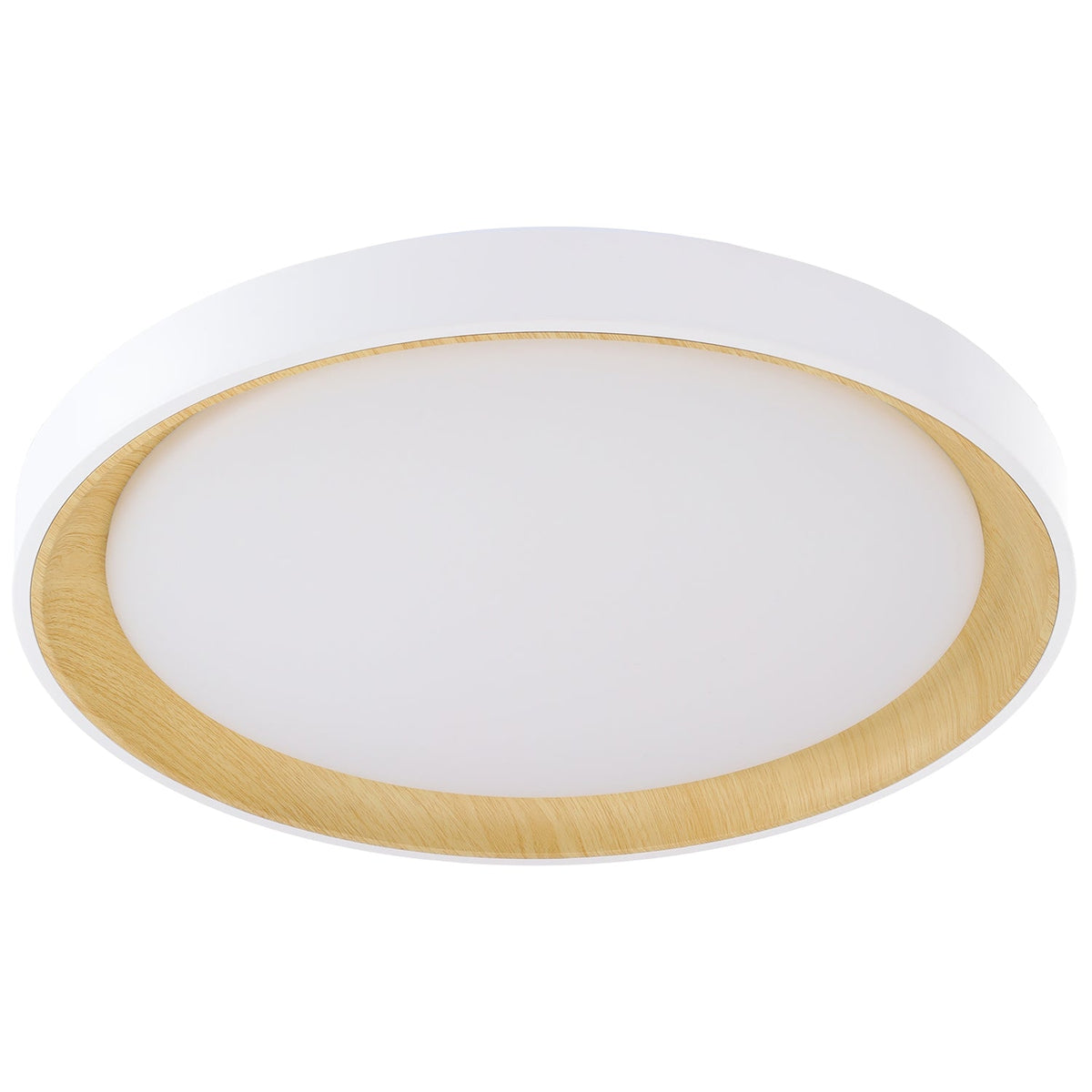 Plafón LED Decorativo CCT 3000-6000ºK (Tonalidad Luz Regulable) Control Remoto Acabado Blanco — Vetonek (3)