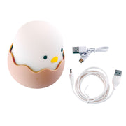 Lampara nocturna de mesa LED Infantil quitamiedos y recargable "Chicken" — Vetonek (7)