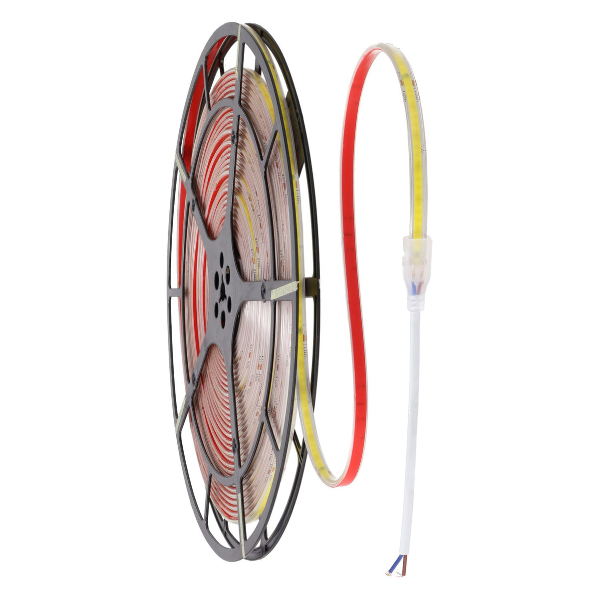 Tira de Leds COB Autorectificada 220VAC 10W/m IP65 - 20 Metros Cinta 3M Blanco Natural 4000K — Vetonek (2)