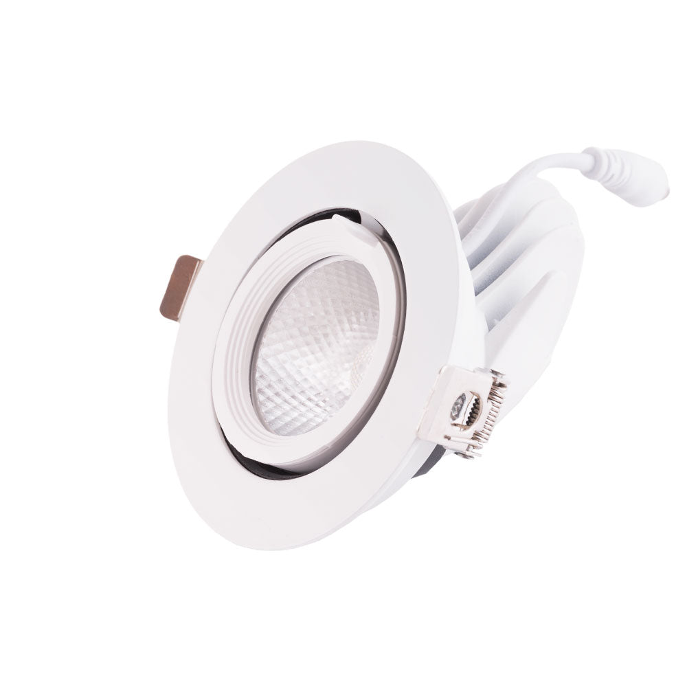 Foco Downlight LED 7W 1050Lm 4000ºK Circular Orientable — Vetonek