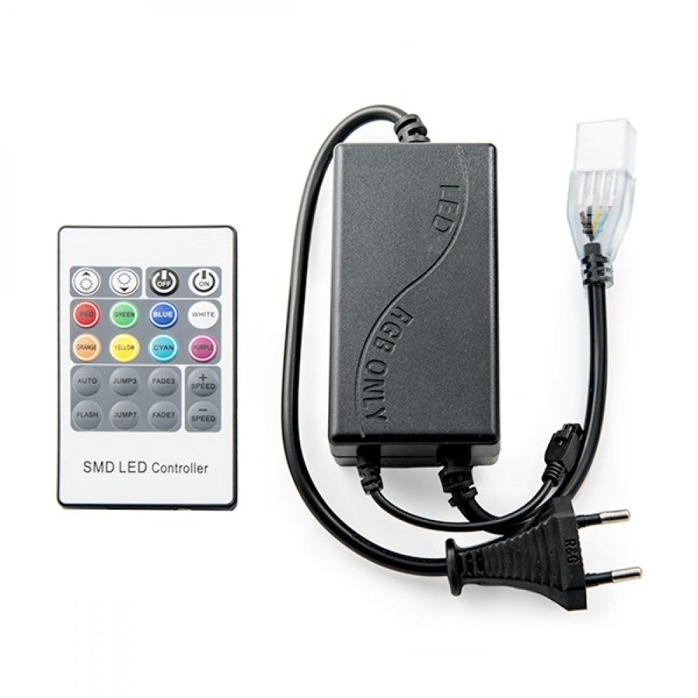 Controlador Tira LED RGB 220VAC Mando a Distancia ► 50M — Vetonek