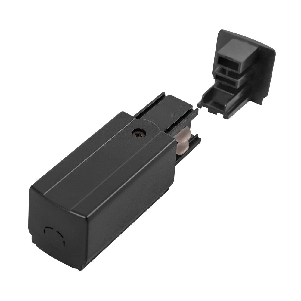 Conector Inicial Carril Trifásico Negro — Vetonek (3)