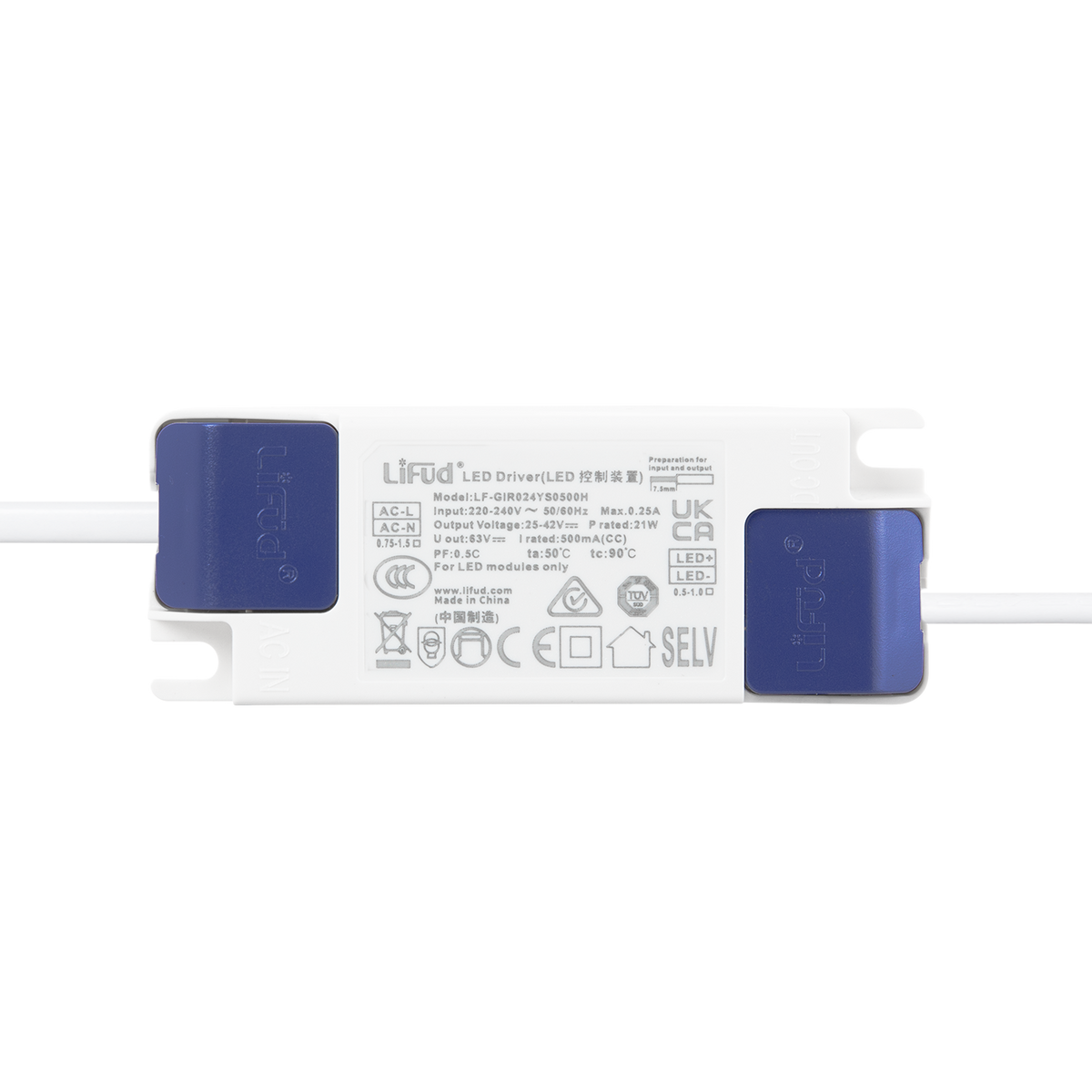 Downlight LED 20W 140Lm/W Driver LIFUD Flicker Free 6000ºK — Vetonek (3)